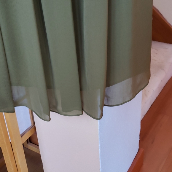 NWT London Times silk trapeze dress 8 color- kale - Picture 11 of 16